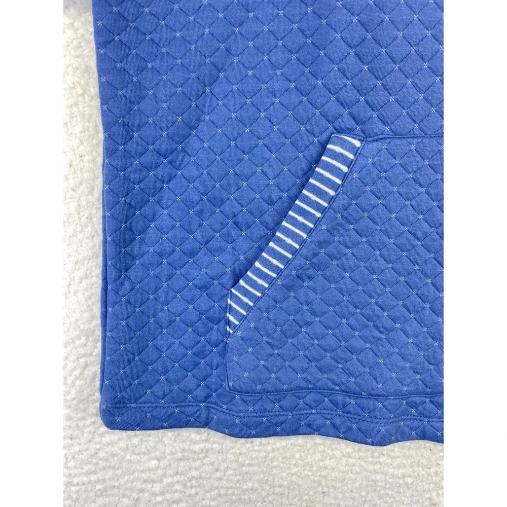 Alfred Dunner Life of Leisure Periwinkle Quilted Zip Front Jacket Petite XL - Picture 8 of 10